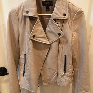 Nude Leather Jacket